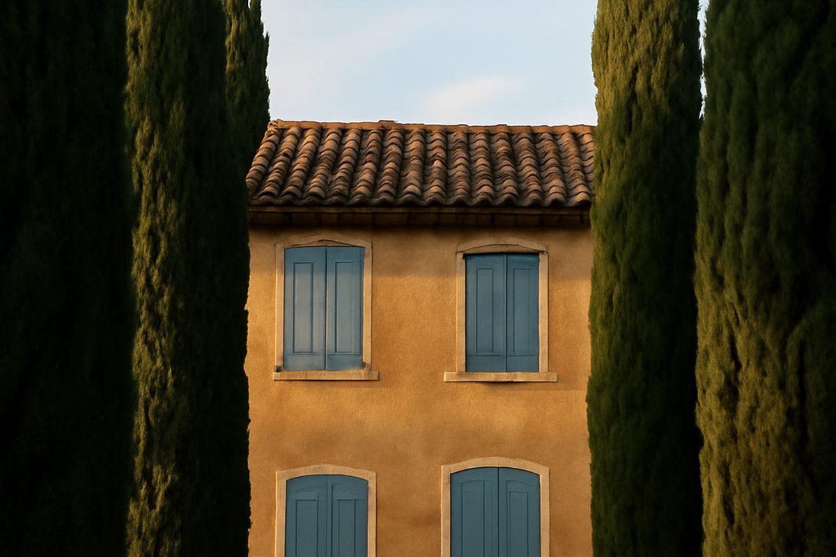 Mas provencal tuiles canal
